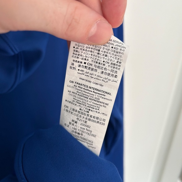 Chicago Cubs MLB Genuine Merchandise Hoodie Color Blue Size Medium - Picture 13 of 16